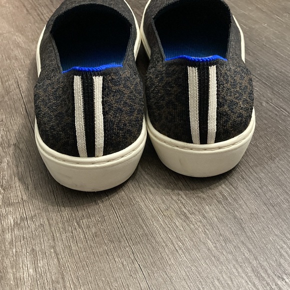 Rothy’s Espresso Spot Original Slip on Sneakers- Size 8 - Picture 3 of 6